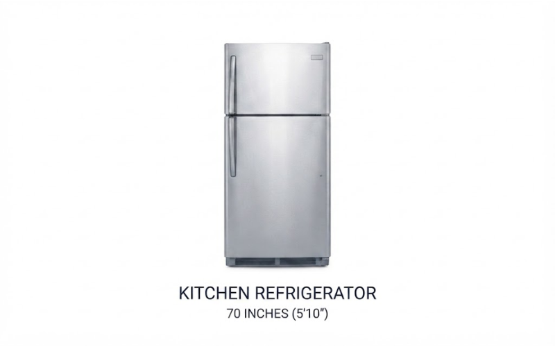 How Tall is 70 Inches