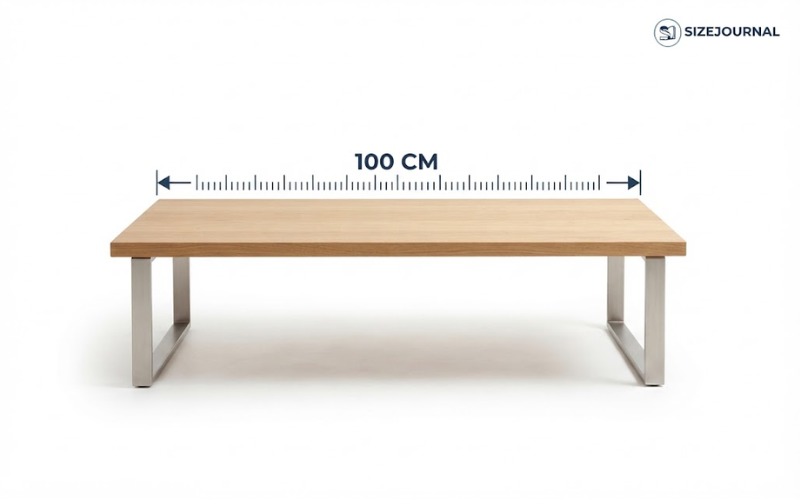How Big is 100 cm