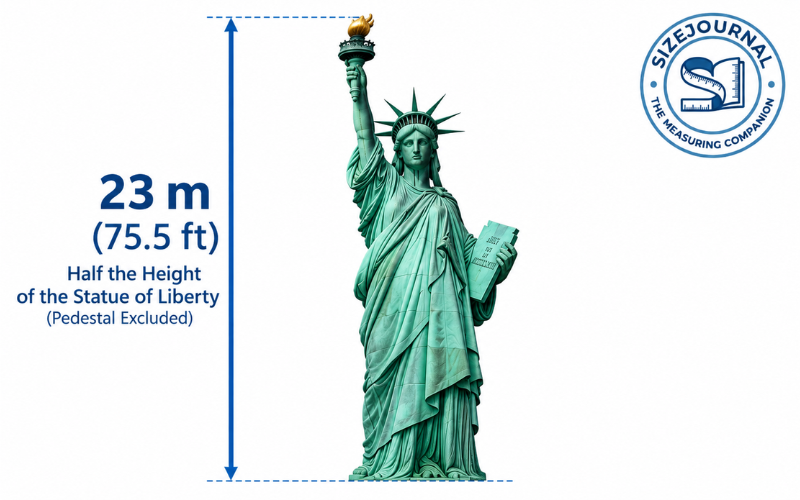 How Big Is 23 Meters