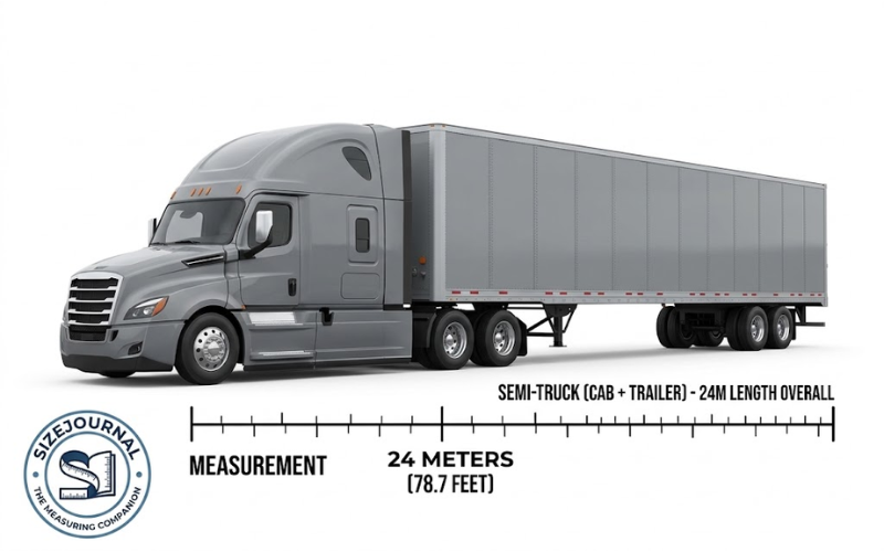 How Big is 24 Meters