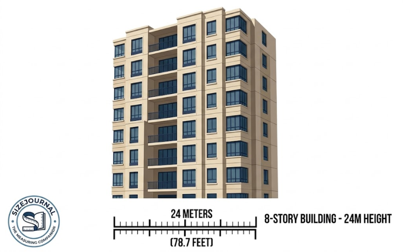 How Big is 24 Meters