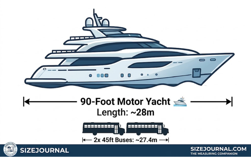 How Big is 28 Meters
