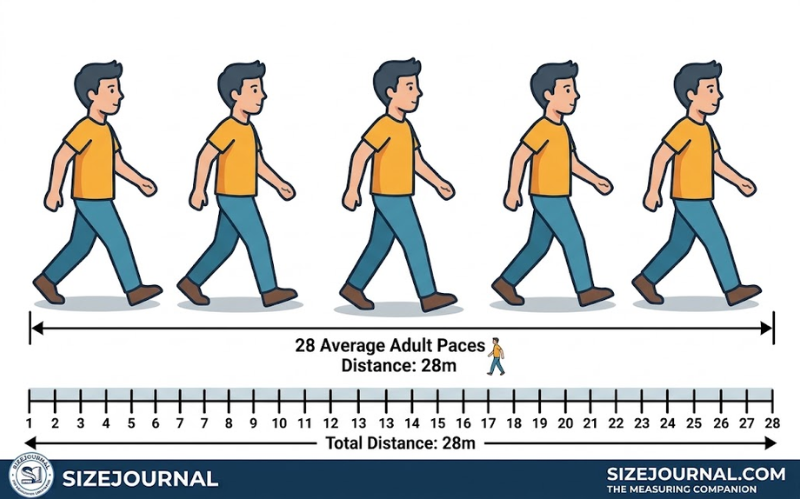 How Big is 28 Meters
