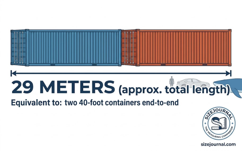 How Big is 29 Meters