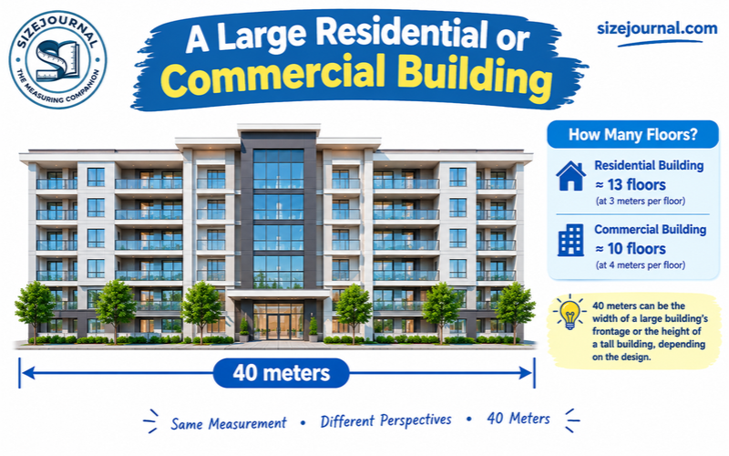 How Big is 40 Meters