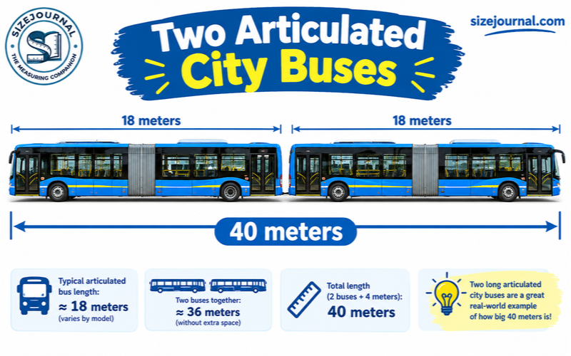 How Big is 40 Meters