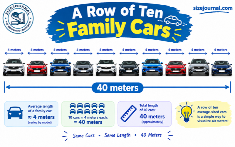 How Big is 40 Meters
