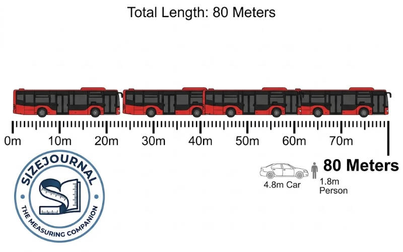 How Big is 80 Meters