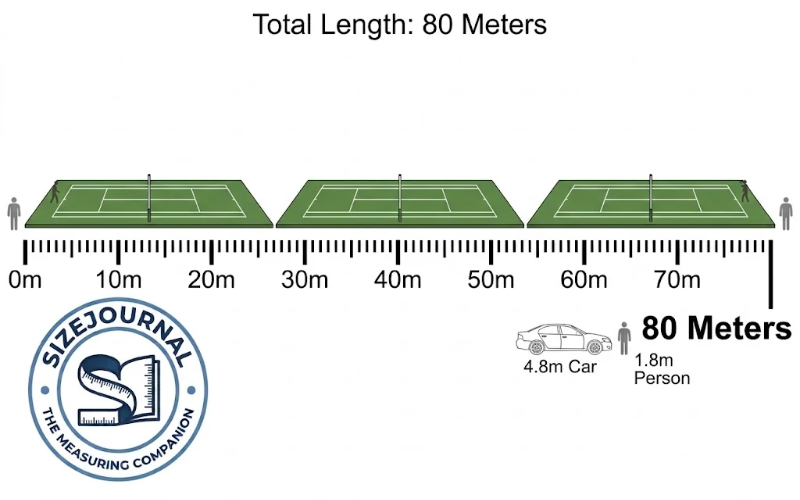 How Big is 80 Meters