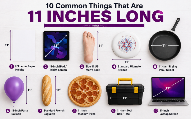 11 Inches Long