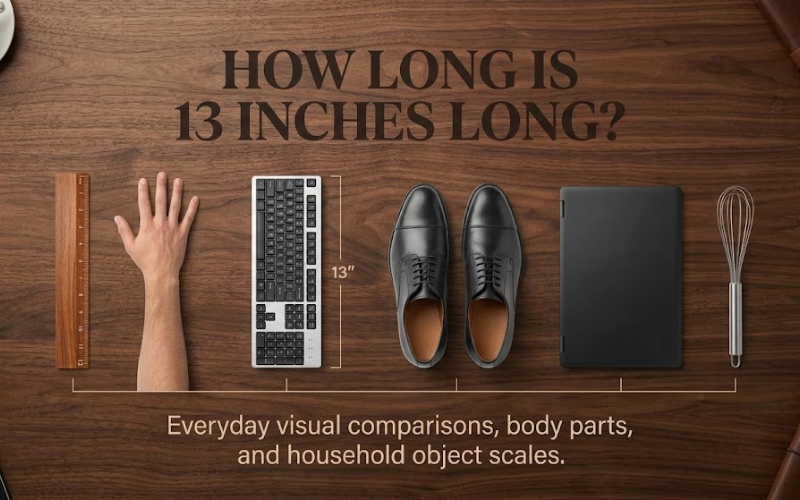 13 Inches Long