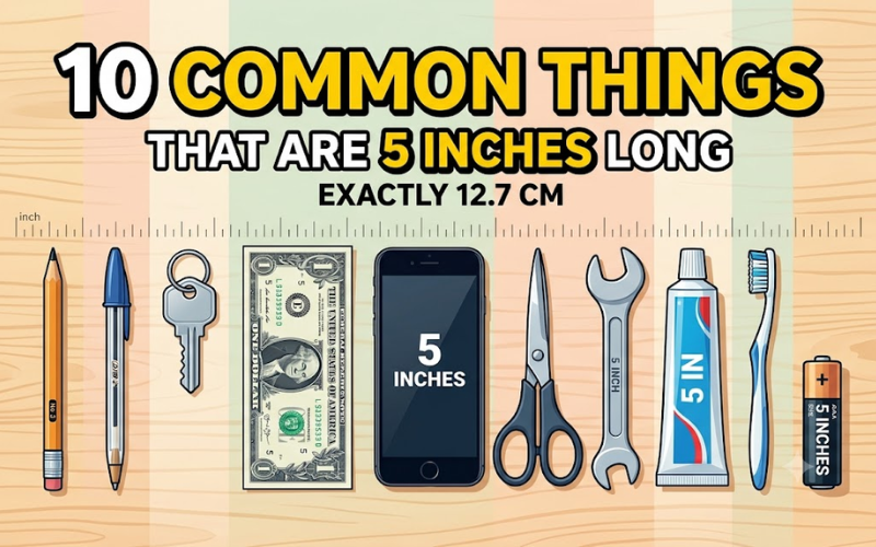 5 Inches Long