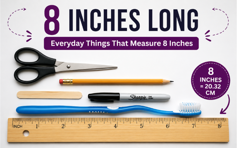 8 Inches Long