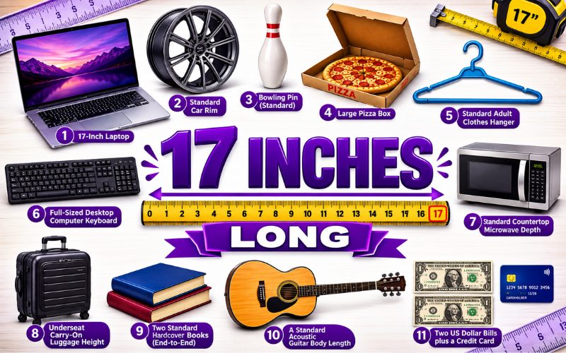How Long is 17 Inches