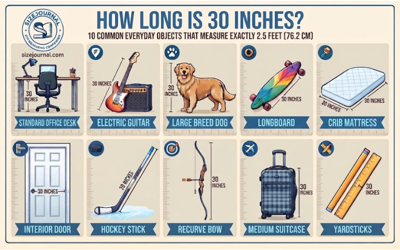 How Long is 30 Inches