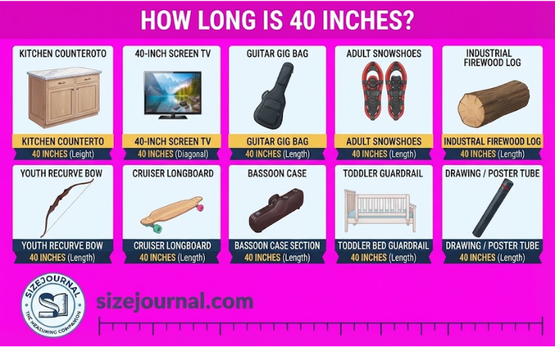 How Long is 40 Inches