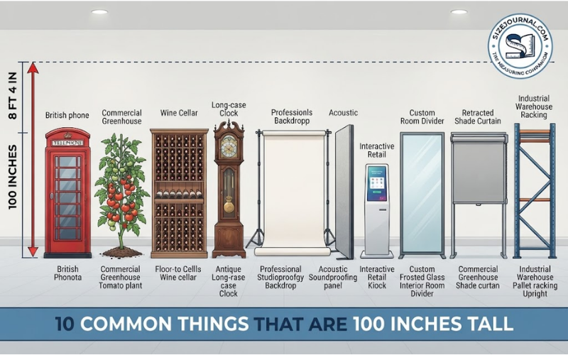 How Tall is 100 Inches