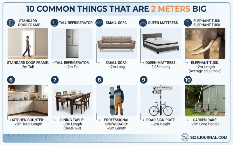 How Big is 2 Meters