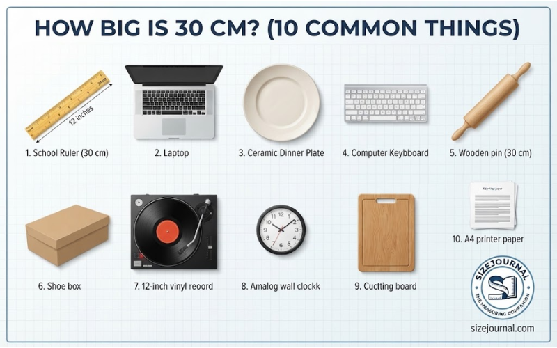 How Big is 30 cm
