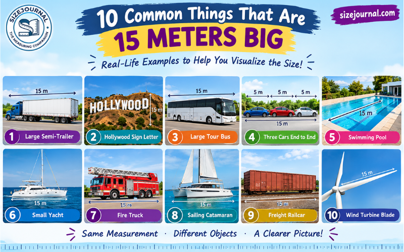 How Big is 15 Meter