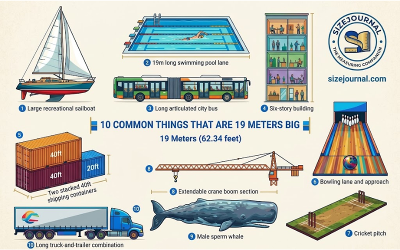 How Big is 19 Meters