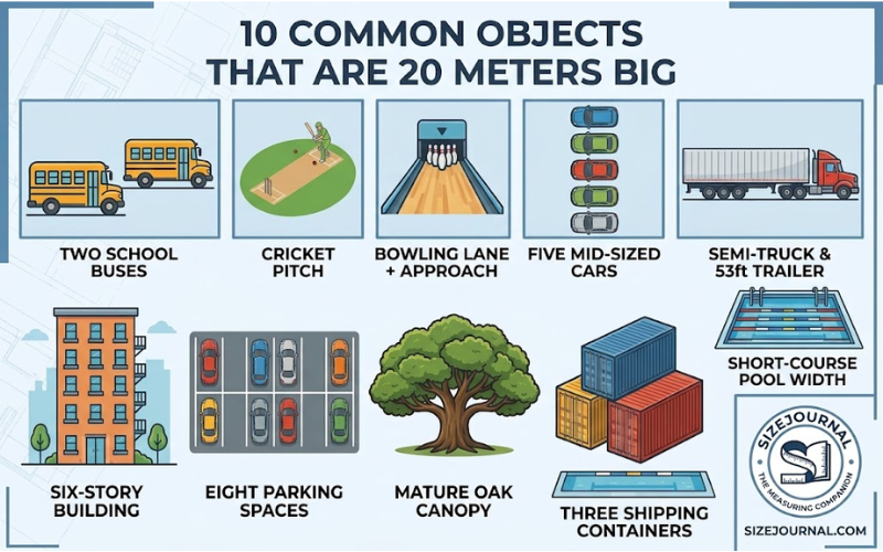How Big is 20 Meter