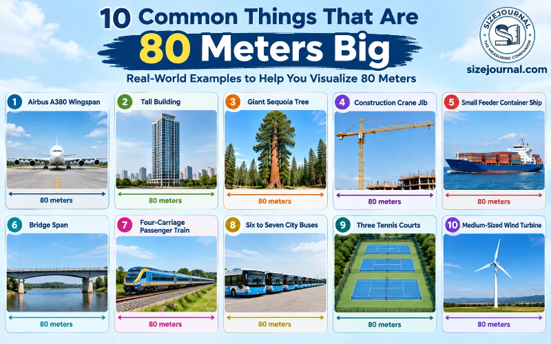How Big is 80 Meters